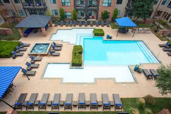Outdoor resort style pool 